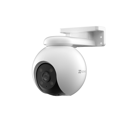EZVIZ IP Camera CS-H8 5 MP, 4mm, IP65, H.264/H.265, MicroSD, max. 512 GB novērošanas kamera