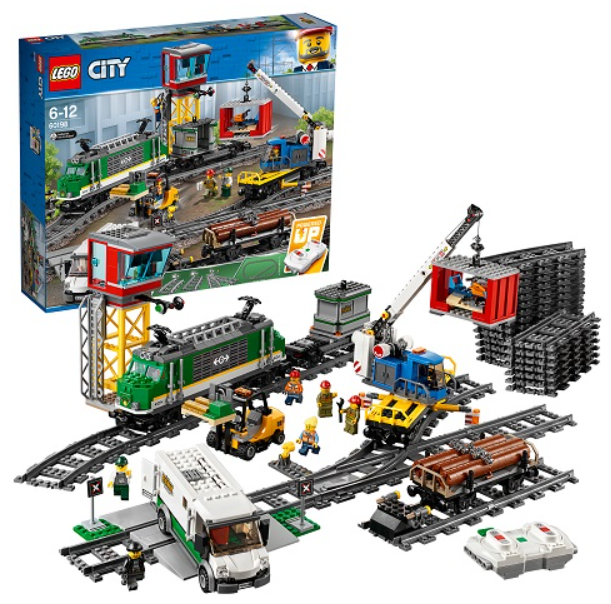 LEGO City   Guterzug                                  60198 Rotaļu auto un modeļi