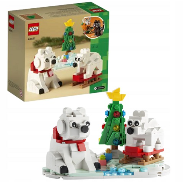 LEGO Exclusive Polar Bears in Winter (40571) LEGO konstruktors