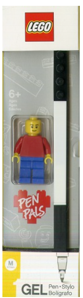 LEGO Gel Pen With Minifigure Gēla pildspalva rakstīšanai 52601 (4895028526016)