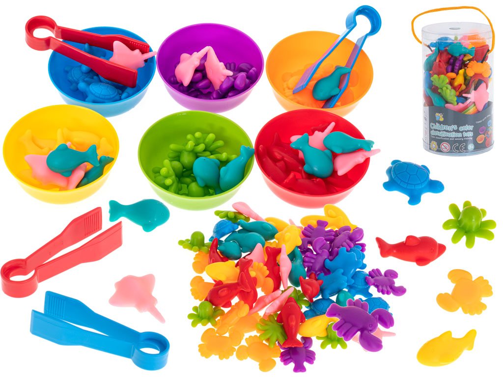 RoGer Montessori Rotaļlietas Komplekts 36 gab. RO-5700 (5903039724914) bērnu rotaļlieta
