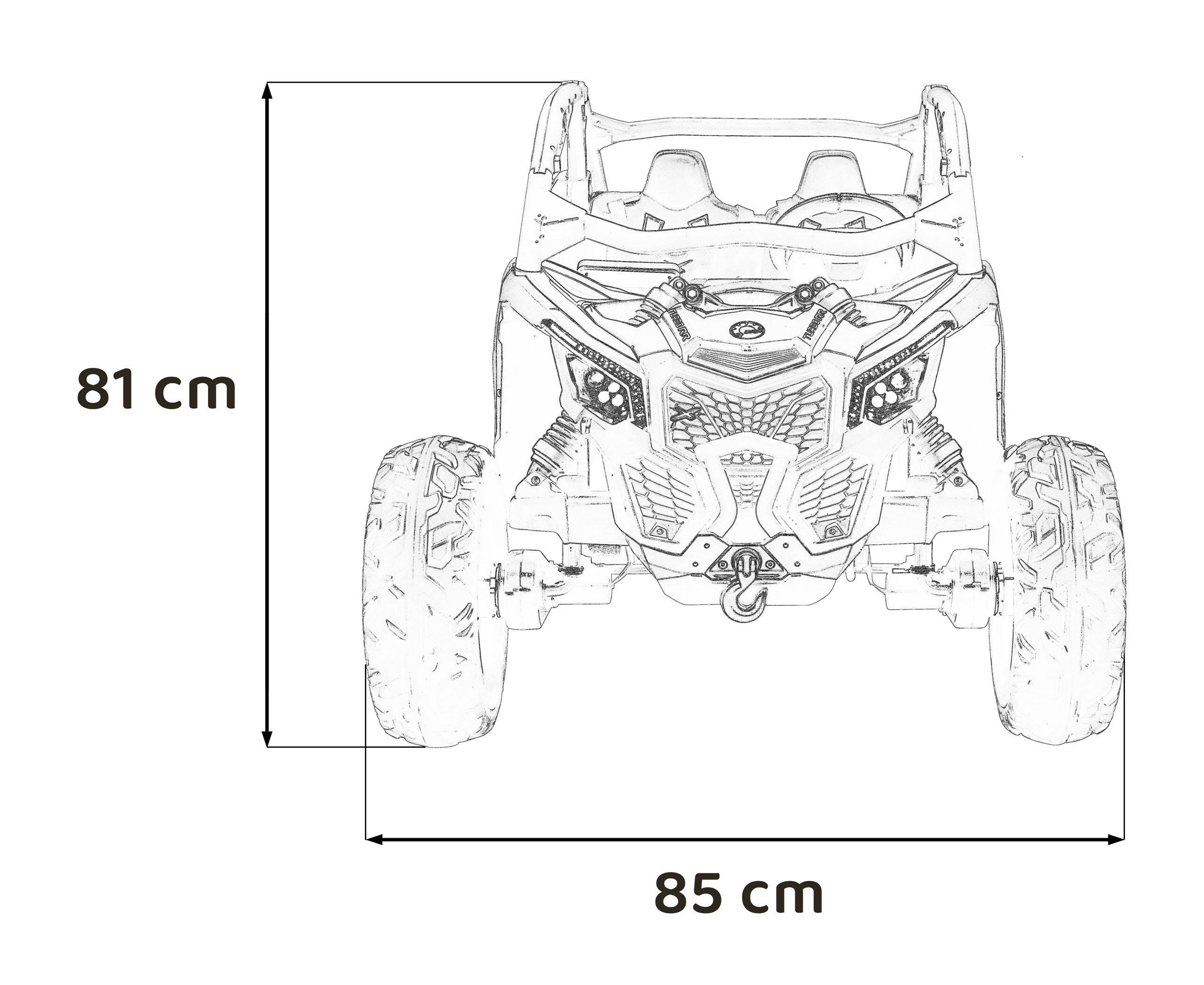 Maverick Bērnu Kvadracikls PA.DK-CA001.NIE (5903864955729)