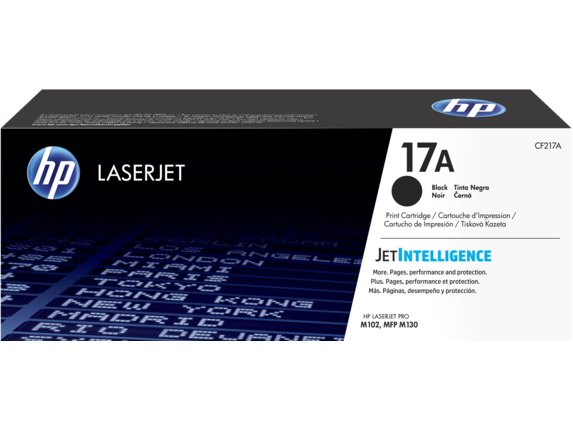 HP 17A Black Original LaserJet Toner Cartridge (1.600 pages) toneris