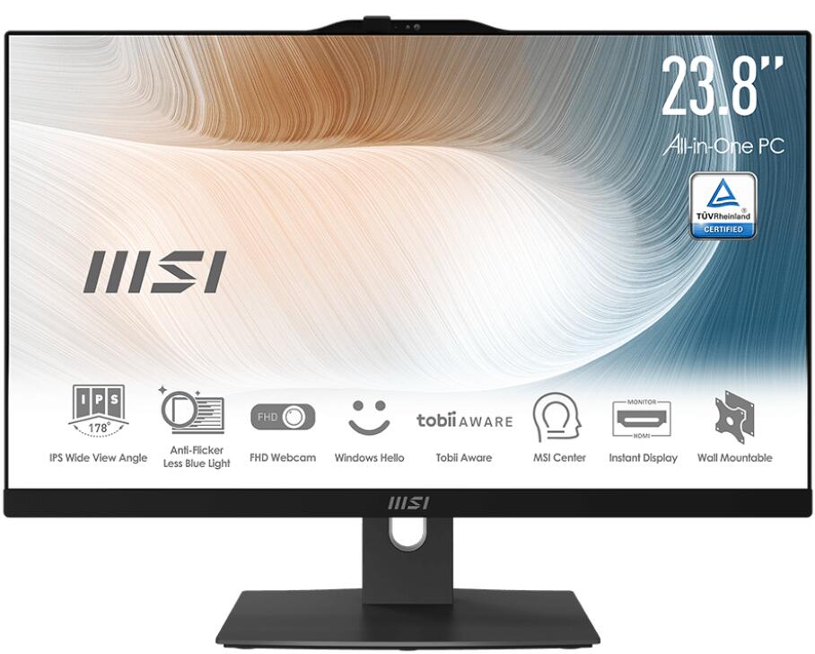 MSI Modern AM242P 12M-070DE 23,8FHD i71260P/16GB/512GB/black W11P