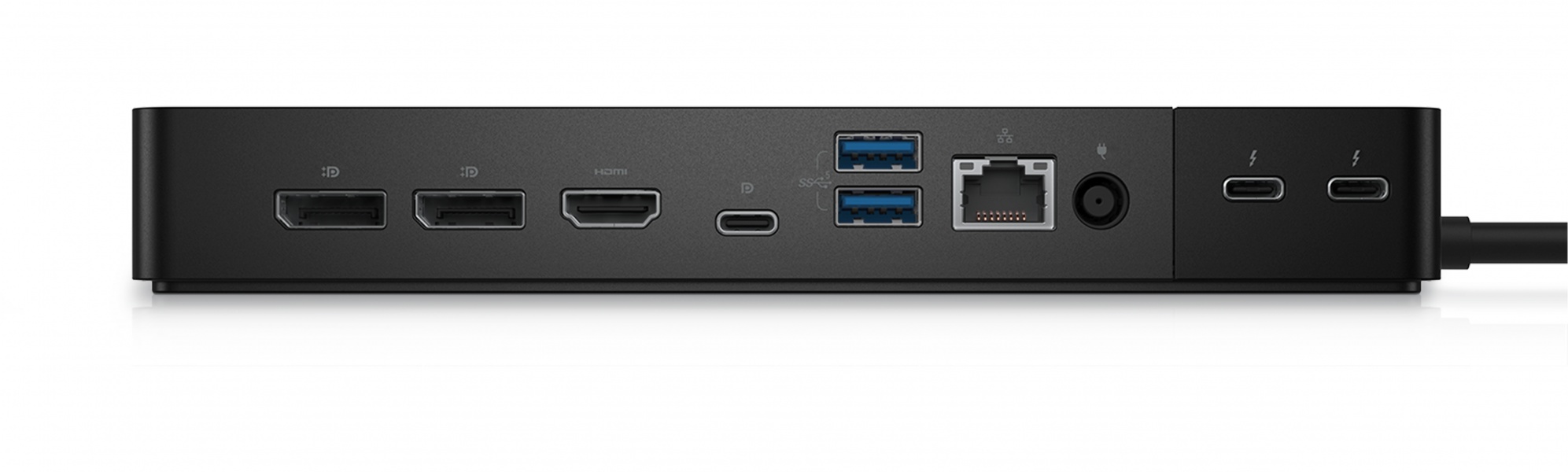 Dell Docking Station WD22TB4 (Thunderbolt 4, 2x USB-C 3.1, 3x USB A 3.1, 2x DisplayPort, HDMI, RJ-45, 180 Watt) USB centrmezgli