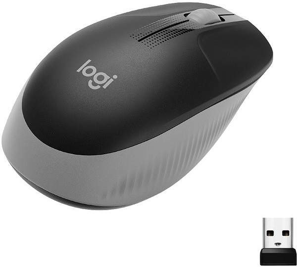 Logitech M190 mouse RF Wireless Optical 1000 DPI Ambidextrous Datora pele