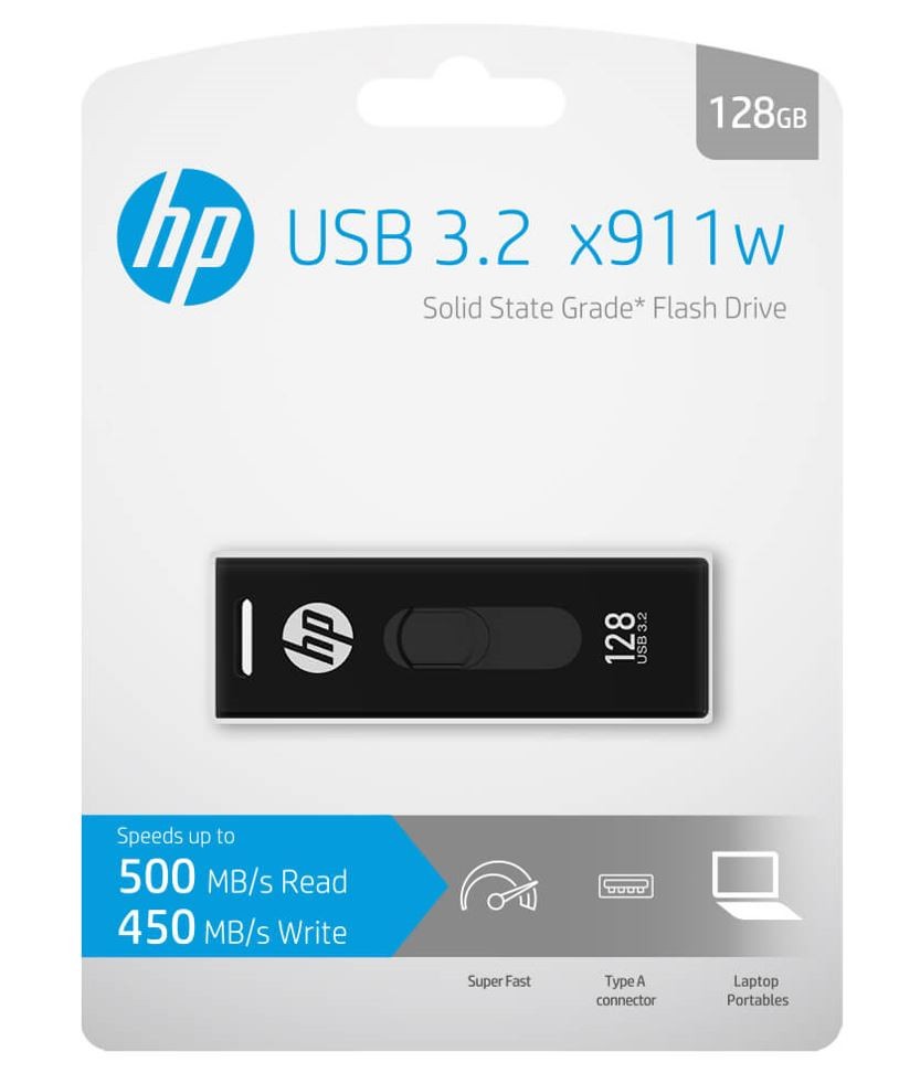 Pendrive 128GB HP USB 3.2 USB HPFD911W-128 USB Flash atmiņa