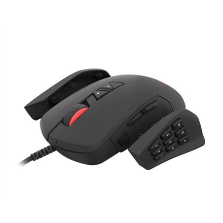 Genesis Gaming mouse XENON 770, USB, RGB, 10 200 DPI Datora pele