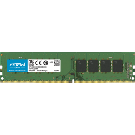 Crucial 8GB DDR4 2666 MT/s DIMM 288pin operatīvā atmiņa