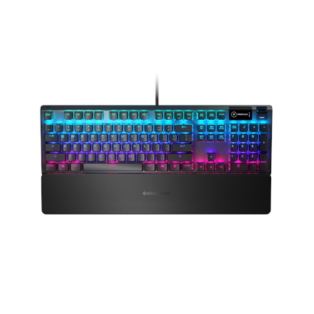 SteelSeries Apex 5 Gaming Keyboard, US Layout, Wired, Black 64532 klaviatūra