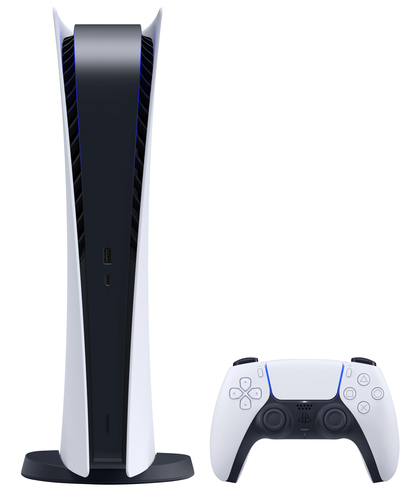Sony PlayStation 5 Digital Edition 825 GB Wi-Fi Black, White spēļu konsole