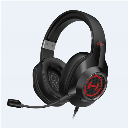 Edifier Gaming Headset G2 II Over-ear, Built-in microphone, Noice canceling, Black/Red austiņas