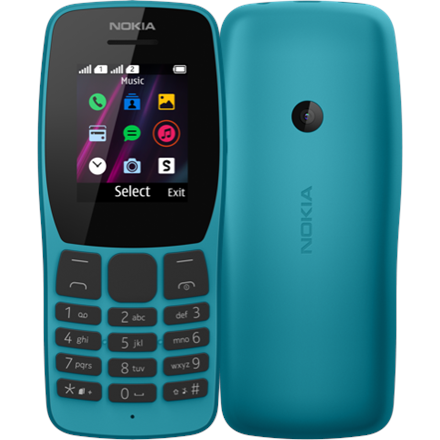 Nokia 110 Blue 2019 Mobilais Telefons