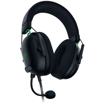 Razer Built-in microphone, Black, Wired, Gaming Headset, Blackshark V2 austiņas