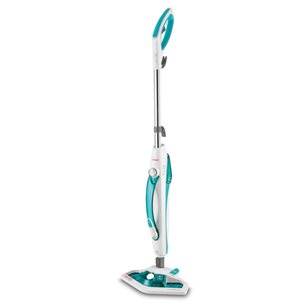 Polti Steam mop Vaporetto SV450_Double 1500 W, Handstick 2in1, 7.5 m, White/Blue 8007411011856 tvaika tīrītājs, ierīce