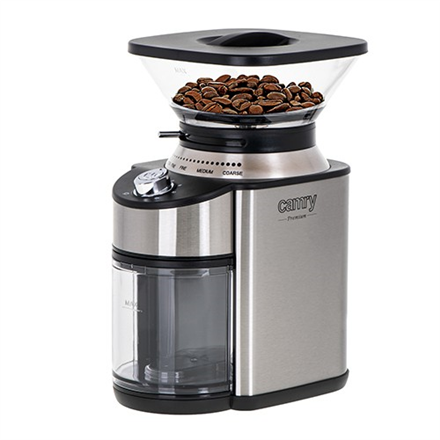 Camry CR 4443 coffee grinder Burr grinder Black,Silver Kafijas dzirnaviņas