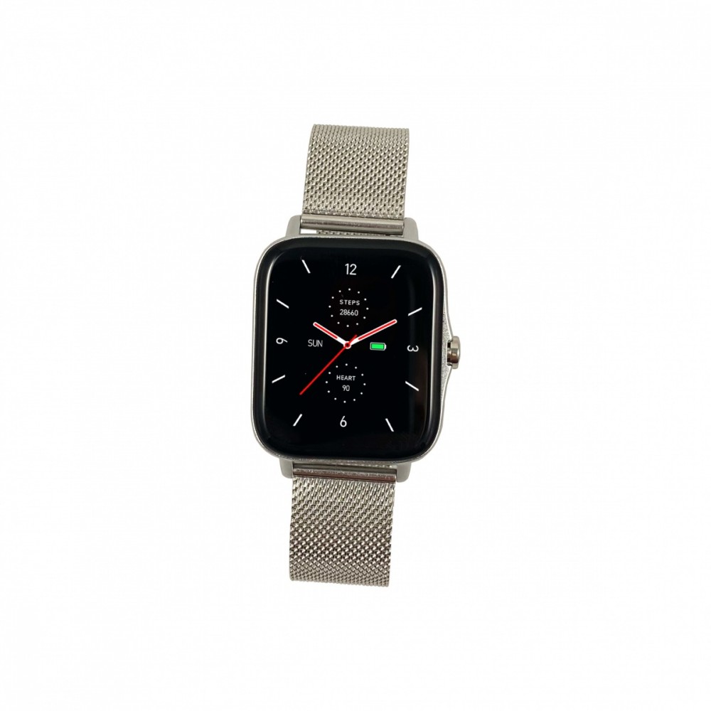 Smartwatch MaxCom Fit FW55 aurum pro silver Viedais pulkstenis, smartwatch