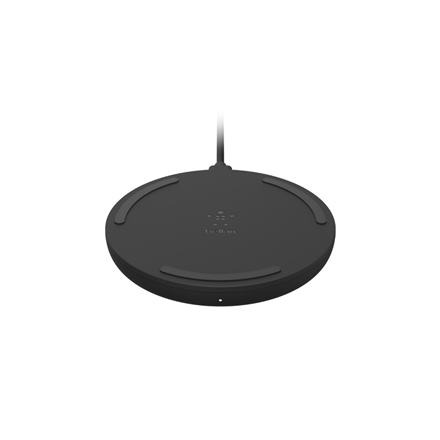 Belkin Wireless Charging Pad 10W Micro-USB Cab w. adaptor black iekārtas lādētājs