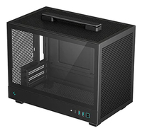 Deepcool Ultra-portable Case | CH160 | Black | Mini-ITX | Power supply included No | ATX PS2 6933412774457 Datora korpuss