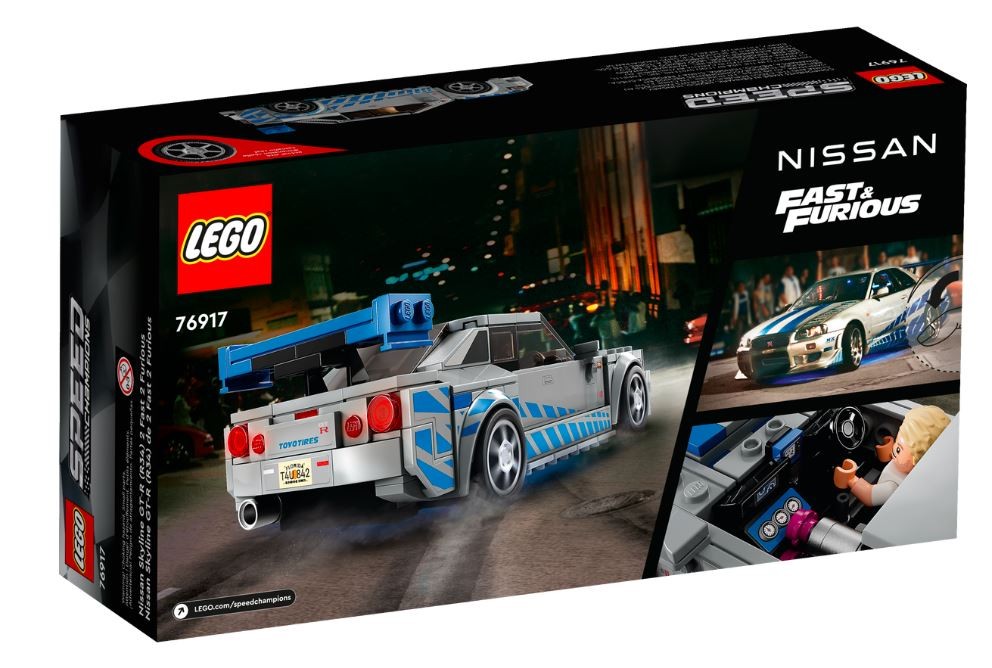 LEGO Speed ​​Champions Nissan Skyline GT-R (R34) from Too Fast Too Furious (76917) LEGO konstruktors