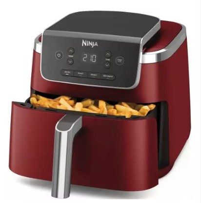 Ninja Air Fryer PRO, 4.7 L, 2000 W, sarkana - Karsta gaisa friteris