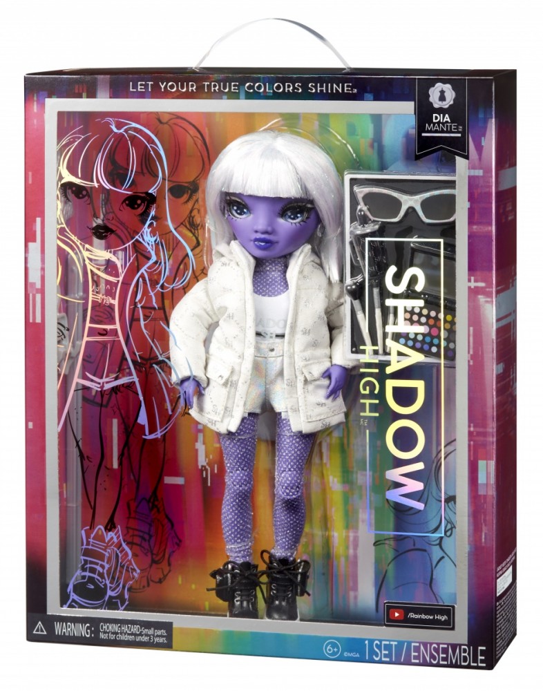 Doll Shadow High S23 Fashion Doll - Dia Mante 584636EUC/583066 (035051583066) bērnu rotaļlieta