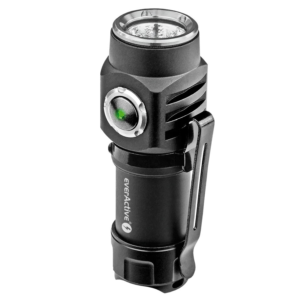 Rechargeable everActive FL-50R Droppy LED flashlight kabatas lukturis