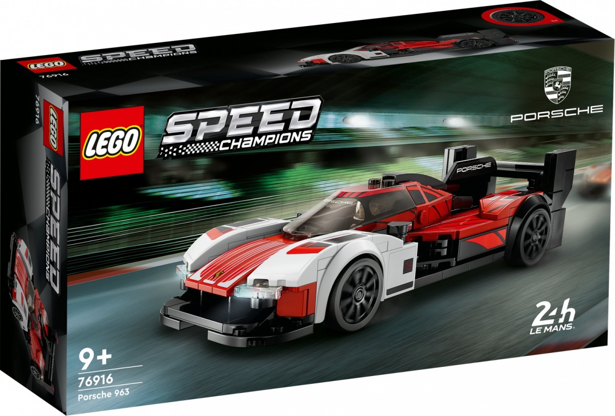LEGO Speed Champions 76916 Porsche 963 LEGO konstruktors