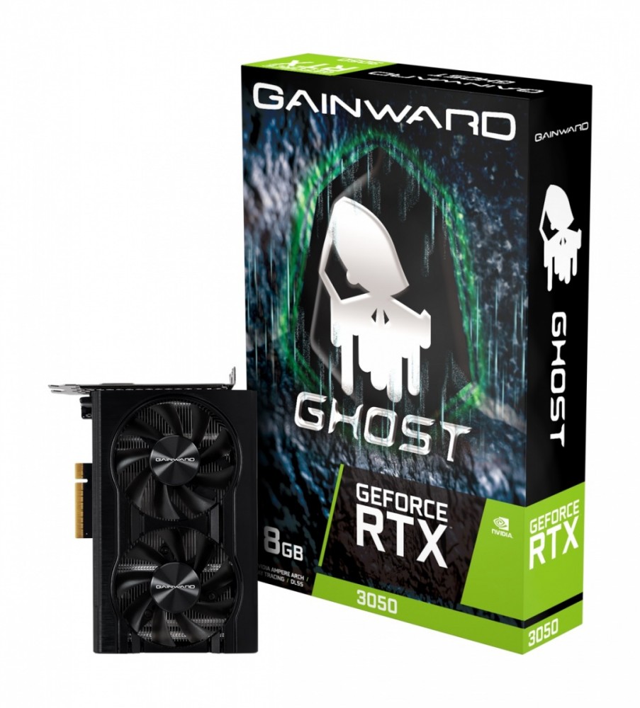 Graphic card GeForce RTX 3050 Ghost 8GB GDDR 6 128bit DP/HDMI (GA107) video karte
