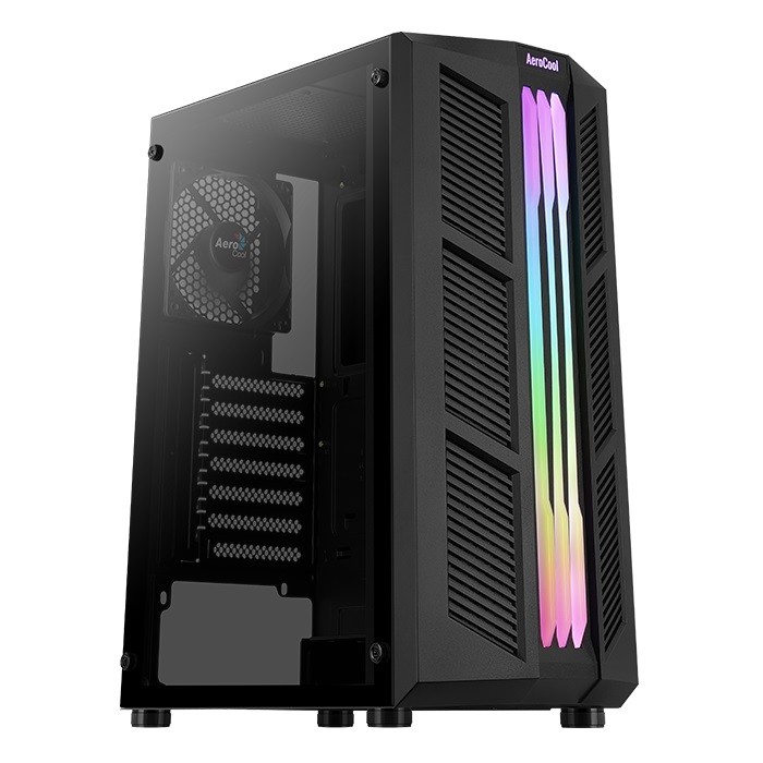 Aerocool Prime Midi Tower Black Datora korpuss