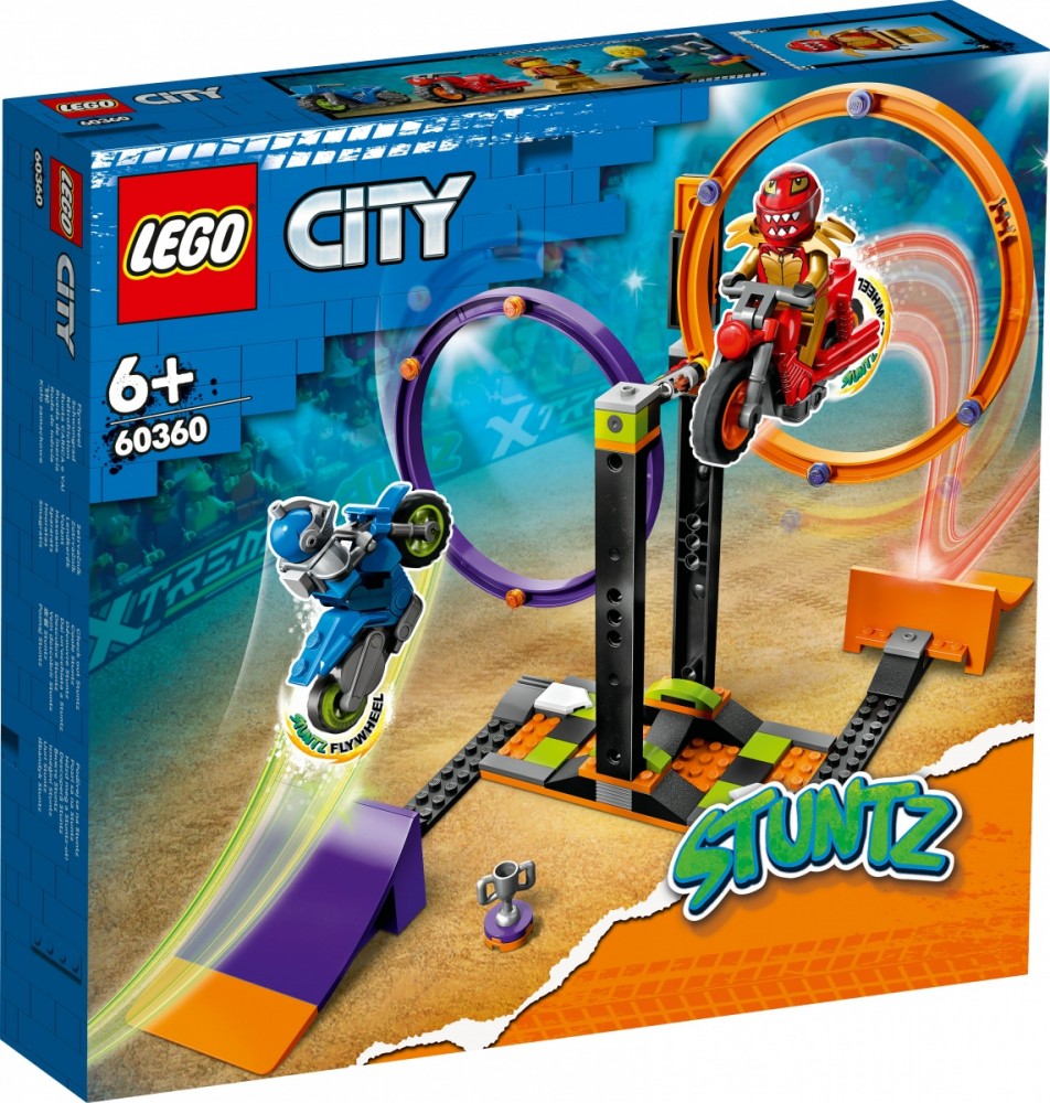 LEGO City Spinning Stunt Challenge (60360) LEGO konstruktors
