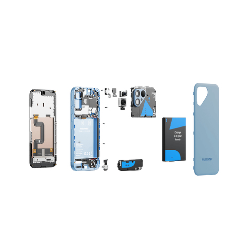 Fairphone 5 16.4 cm (6.46") Dual SIM Android 13 5G 8 GB 256 GB 4200 mAh Blue 8718819372271 Mobilais Telefons