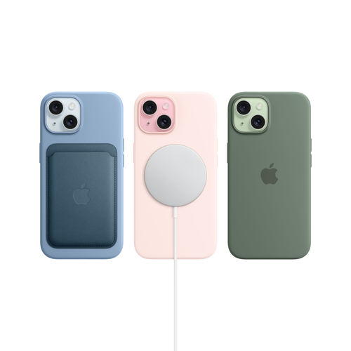 Apple iPhone 15 Plus 17 cm (6.7") Dual SIM iOS 17 5G USB Type-C 128 GB Blue Mobilais Telefons