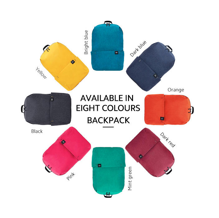 Xiaomi Mi Casual Daypack Fits up to size 13.3 , Dark Blue, Shoulder strap 6934177706103 Portatīvais dators