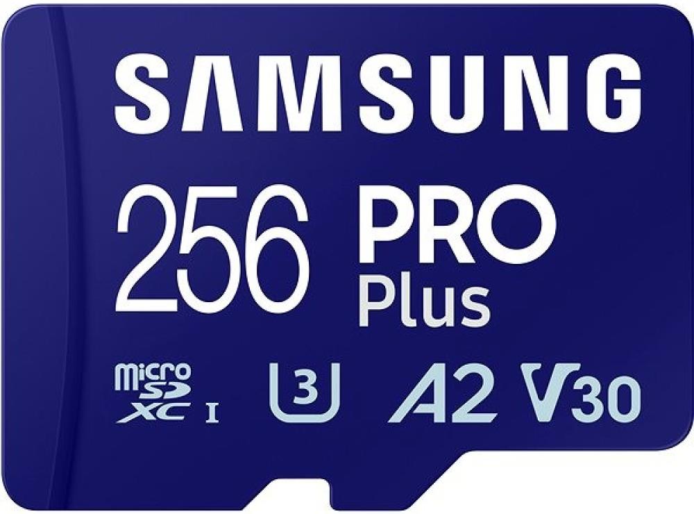 Samsung microSD Card SB PRO Plus 256 GB, MicroSDXC, Flash memory class 10 atmiņas karte
