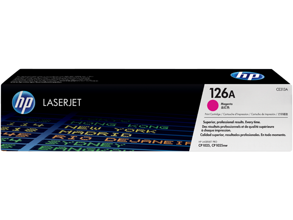 HP 126A MAGENTA TONER 1K toneris