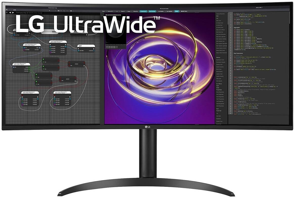 LG UltraWide 34WP85CP-B 34 3440 x 1440 HDMI DisplayPort USB-C 60Hz monitors