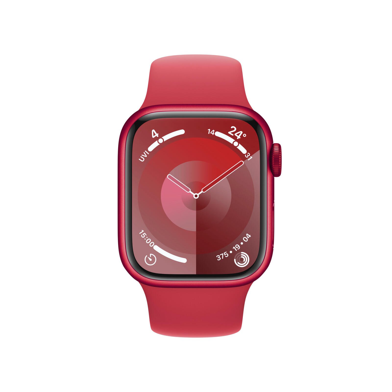 APPLE APPLE WATCH SERIES9 CELL 41MM (PROD)RED ALU RED SP BND S/M Viedais pulkstenis, smartwatch