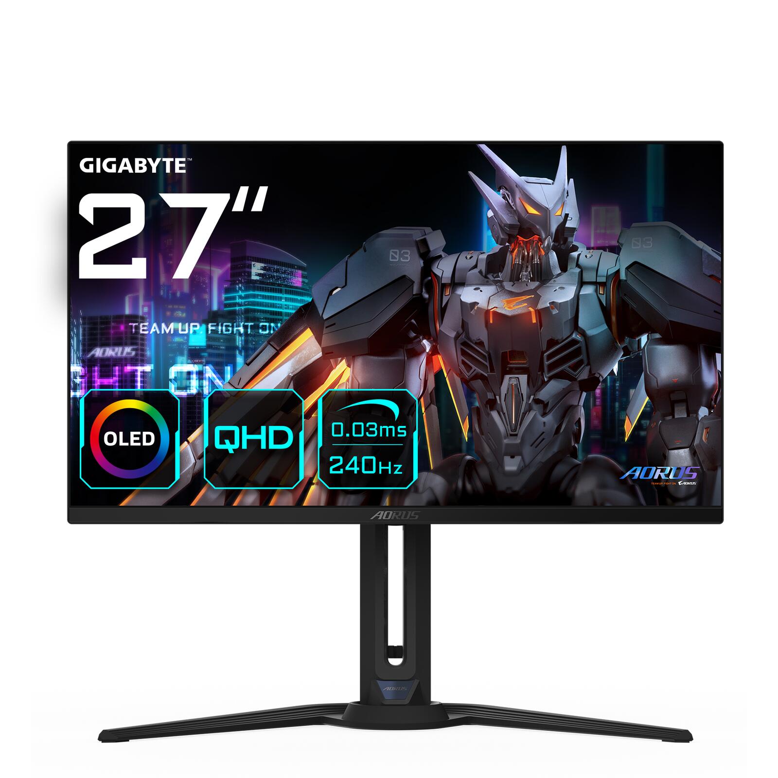 GIGABYTE AORUS FO27Q2 QHD Gaming Monitor 27