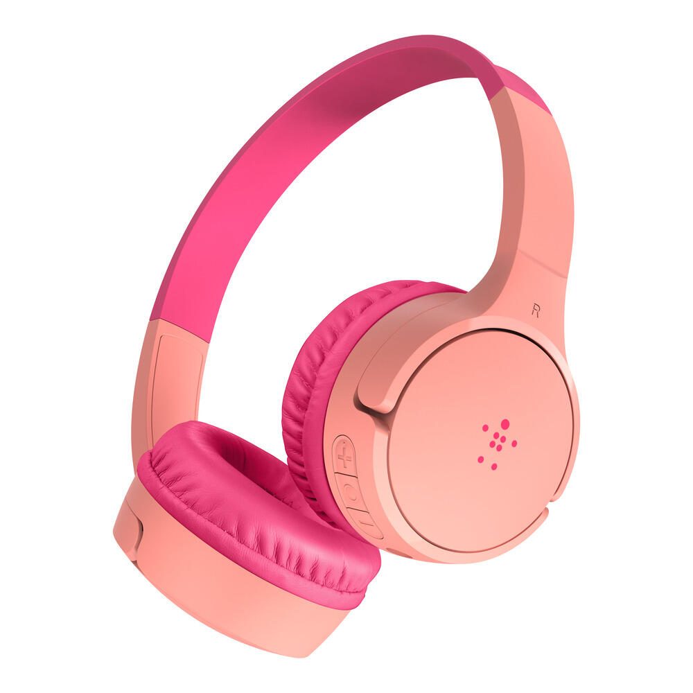 Belkin Soundform Mini-On-Ear Kids Headphone pink AUD002btPK austiņas