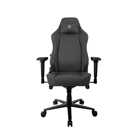 Arozzi Gaming Chair Primo Woven Fabric Black/Grey/Grey logo 850009447289 datorkrēsls, spēļukrēsls