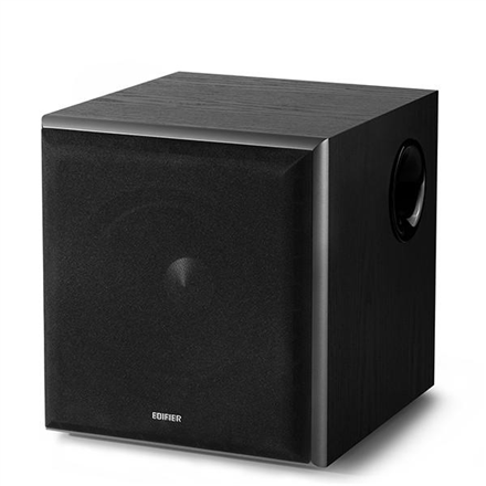 Edifier Powered Subwoofer T5 Stereo RCA in, Stereo RCA out, Black, 70 W datoru skaļruņi