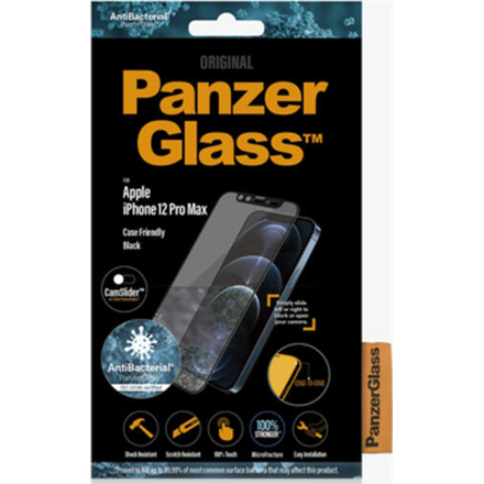 PanzerGlass E2E iPhone 12 Pro Max antibacterial - CamSlider aksesuārs mobilajiem telefoniem