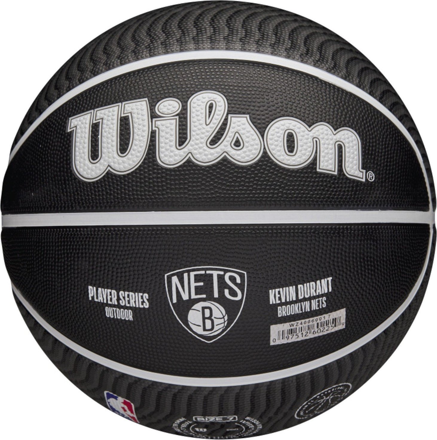 Wilson Wilson NBA Player Icon Kevin Durant Outdoor Ball WZ4006001XB Czarne 7 WZ4006001XB (097512602259) bumba