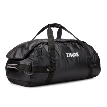 Thule Duffel 90L TDSD-204 Chasm Black, Waterproof, Bag portatīvo datoru soma, apvalks