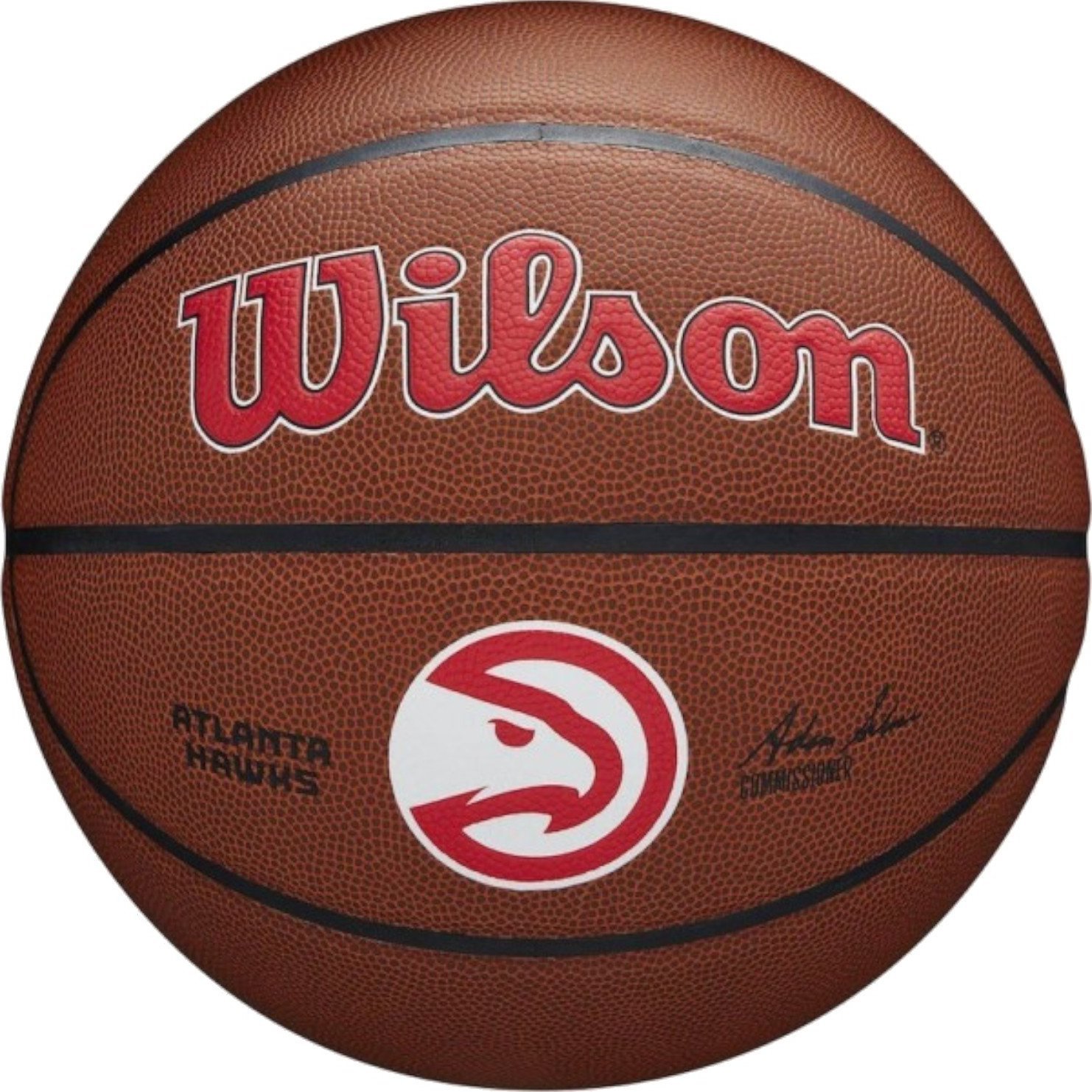 Wilson Wilson Team Alliance Atlanta Hawks Ball WTB3100XBATL Brazowe 7 WTB3100XBATL (194979034187) bumba