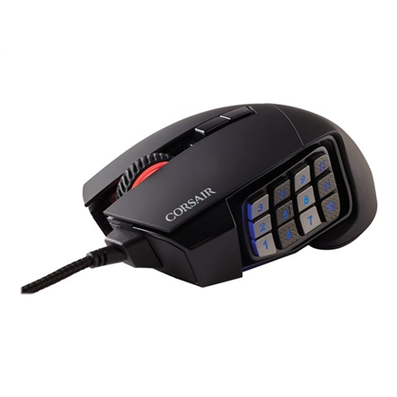 CORSAIR SCIMITAR RGB ELITE Mouse Datora pele