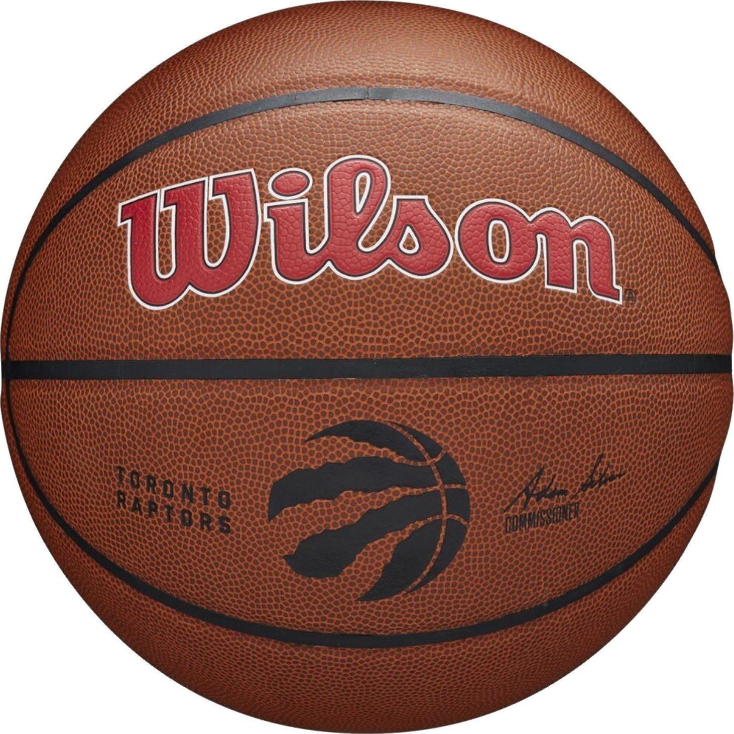 Wilson Wilson Team Alliance Toronto Raptors Ball WTB3100XBTOR Brazowe 7 WTB3100XBTOR (194979034446) bumba