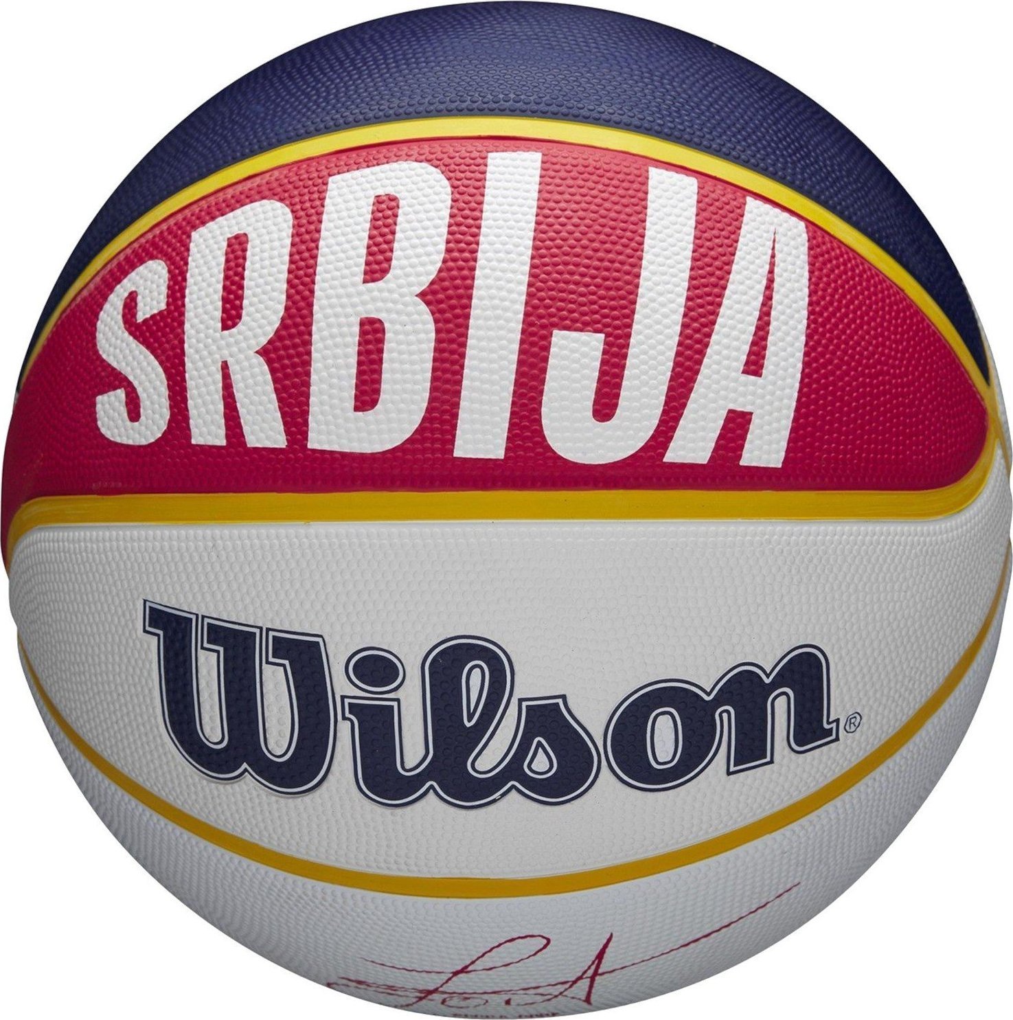 Wilson Wilson NBA Player Local Nikola Jokic Outdoor Ball WZ4006701XB Niebieskie 7 WZ4006701XB (097512603249) bumba