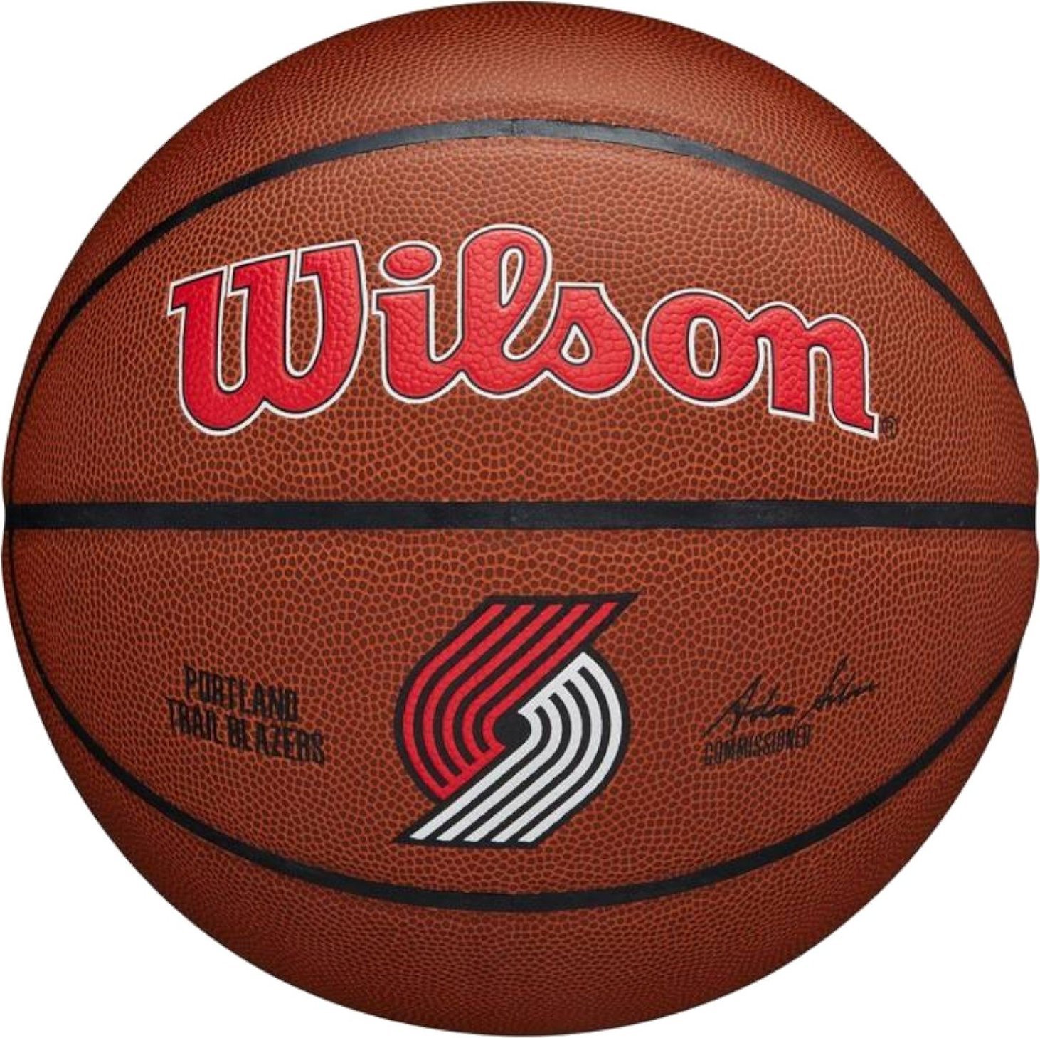 Wilson Wilson Team Alliance Portland Trail Blazers Ball WTB3100XBPOR Brazowe 7 WTB3100XBPOR (194979034415) bumba